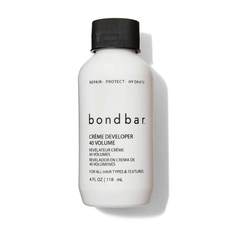 Bondbar 40 Volume Creme Developer Teinture capillaire r  paratrice pour tous types de cheveux Sans cruaut   Sans parab  ne et v  g  talien 4 oz