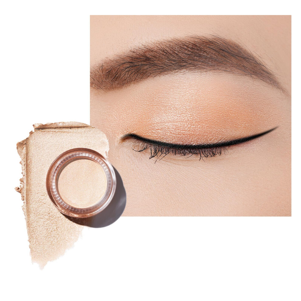 Oul Oulac Light Golden Cream Eyeshadow Also For Highlighter Large Capacity Highly Pigmented Eye Shadow Waterproof &Long Lasting With Moisturizing Formula