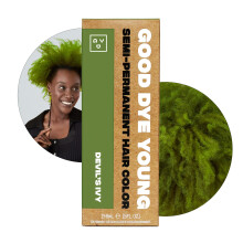 Good Dye Young Pltrwala zielona farba do wlosw (Devil's Ivy) - Tymczasowa koloryzacja wlosw z ochrona przed promieniami UV utrzymuje sie przez 15-