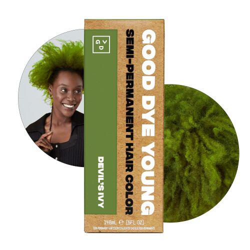 Good Dye Young Ημι Μόνιμη Πράσινη Βαφή Μαλλιών (Devil's Ivy) - UV Προστατευτική