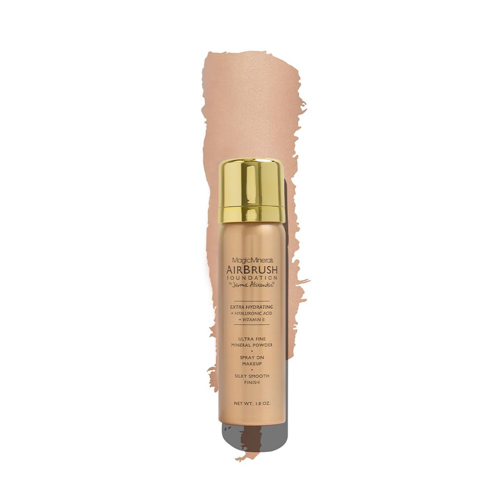 Jerome Alexander Light Airbrush Foundation Ultra Hydrating Spray Foundation Makeup With 2X The Active Ingredients Ultra- Buildable Full Coverage Fo