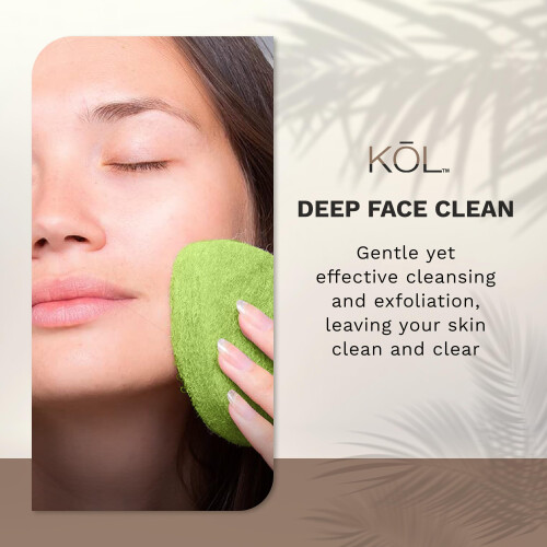 Kol Face Scrubber Green Te 2