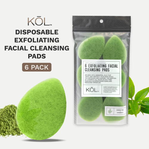 Kol Face Scrubber Green Te 1