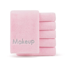 Arkwright Makeup Remover Wash Cloth - Pack of 6 - Ultra Soft & Gentle Microfiber Coral Fleece Small Fingertip Howles Decorative Powder Room & Gue