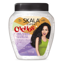 SKALA Linha Expert - Gelatina Capilar Cachos 1000 Gr - (Collection Expert - Boucles Cheveux Gel  e Cr  me Net 35,2 Oz
