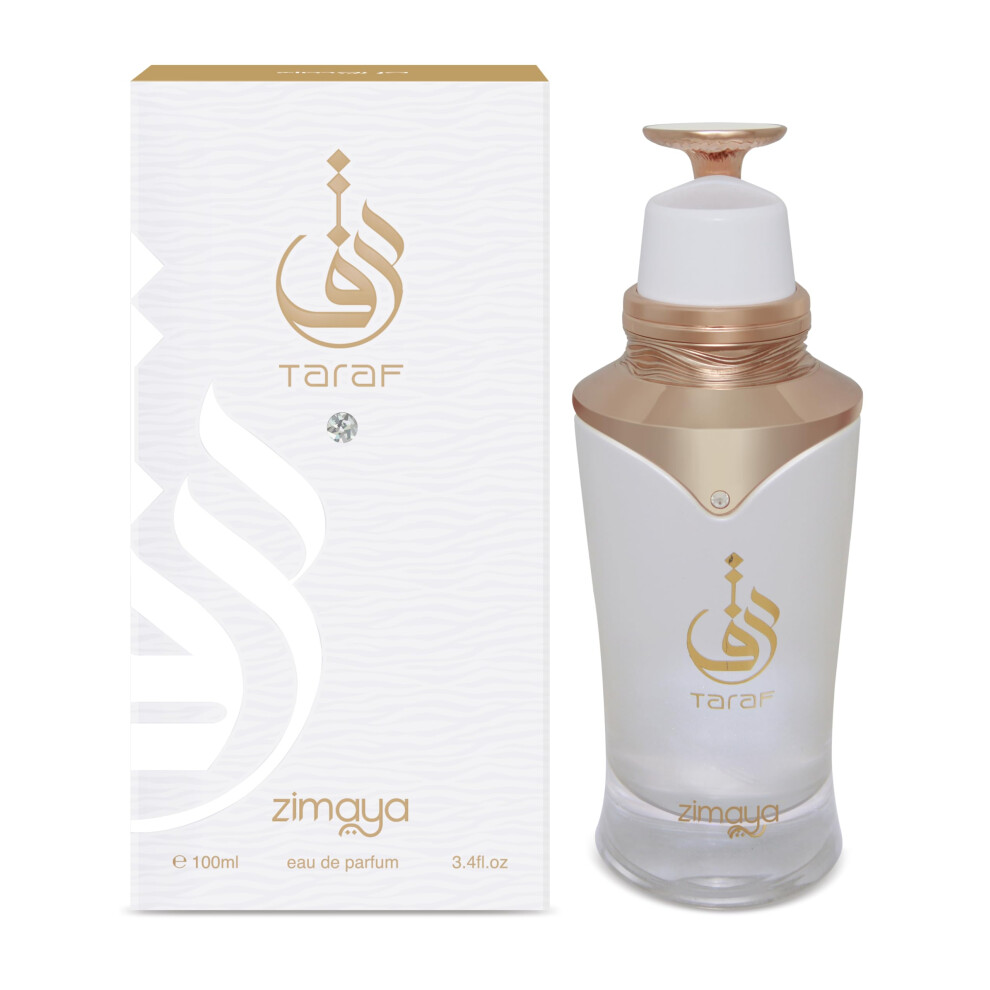 Zimaya White Taraf Eau De Parfum Spray For Unisex 3.4 Ounce