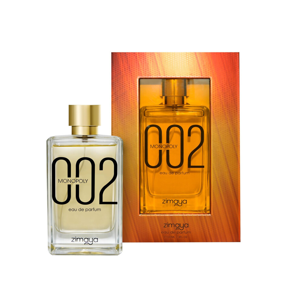Afnan Zimaya Monopoly 002 Eau de Parfum Spray pour Homme 3,4 Ounce