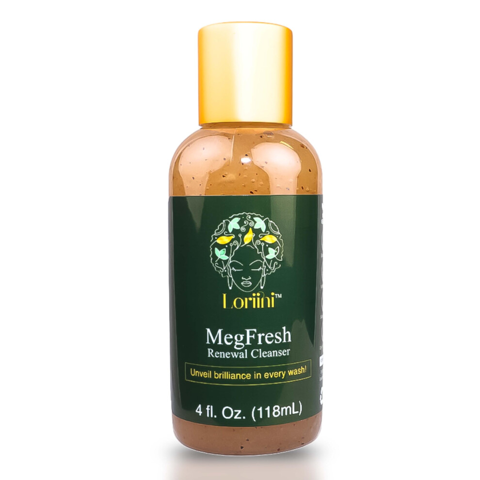 Loriini Megfresh Renewal Cleanser | Beeren-Peeling-Gel | Nat Rlicher Duft | 4 Fl. Oz.-image