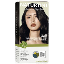 Naturtint 2WN Radiant Nature Brown, fekete tarts hajfestk (1 db-os csomag) Ammniamentes, vegn kegyetlensg mentes, akr 100%-os szrke feds, hos