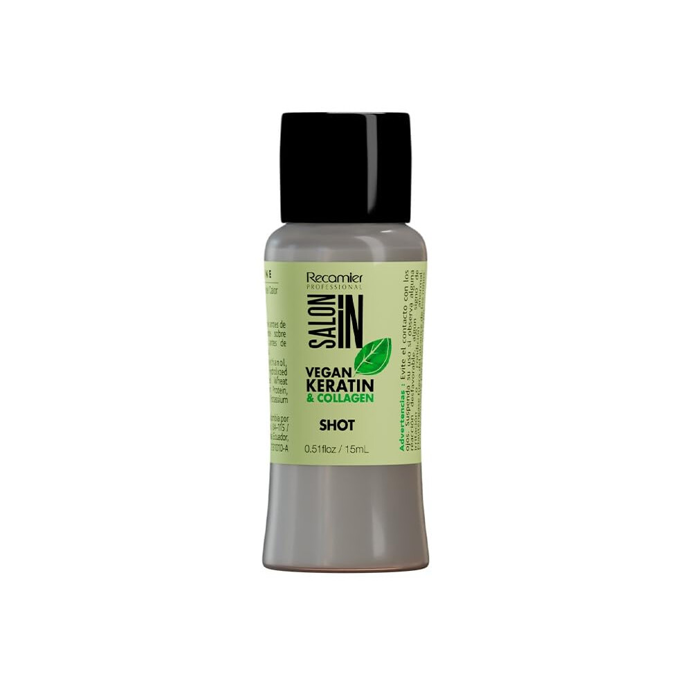 Profesion Lne Z Skanie Recamier Professional Salon In Vegan Keratin And Collagen Hair Shot Intensive Treatment - Single Shot 0.51 Fl Oz / 15 Ml