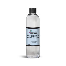 Butylene Glycol Cosmetic Grade (250 mL / 8.45 Oz)  Organic Butylene Glycol Moisturizer for Skincare - Emollient Prevents Water Loss from Skin - Skin C