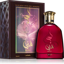 Lattafa Muna Eau de Parfum Spray fr kvinnor 3,4 ounce