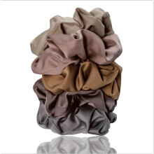 Nagy, szatn frizurk noi lnyoknak - Sleeping Jumbo Scrunchy, tkletes vastag hajra s minden hajtpusra - 5 csomag