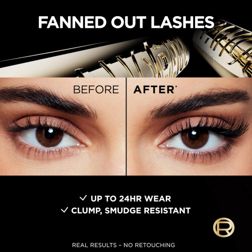 L'Oréal Paris Voluminous Panorama Mascara, Waterproof, Black, 0.33 Fl Oz 2