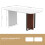 Rectangle Dining Table Sintered Stone Glass-top Dinner Table Seats 4