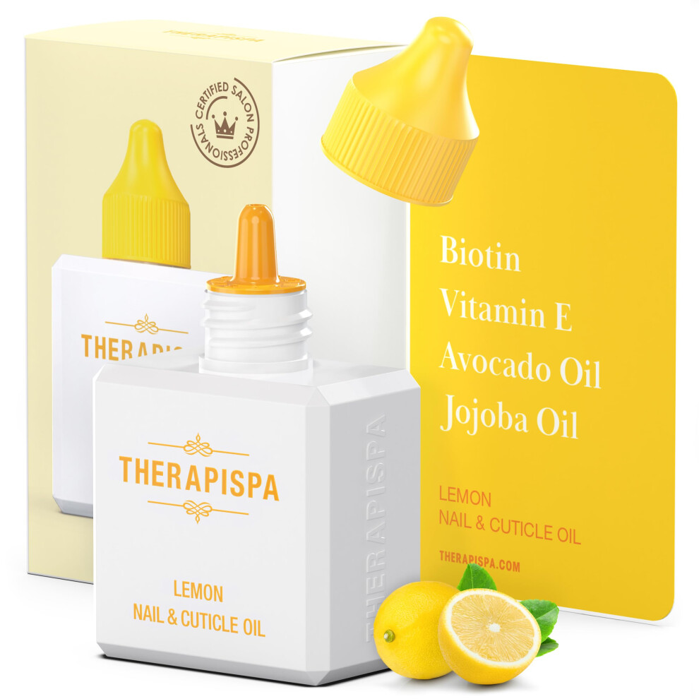 Terapispa Therapispa Professional Nail & Cuticle Oil 2.0 Fl Oz - Nourished With Jojoba Avocado Vitamin E And Biotin (B7) For Superior Hydration Repair Rev