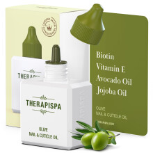 THERAPISPA Professional Nail & Cuticle Oil  2.0 fl oz - Nourished with Jojoba  Avocado  Vitamin E  and Biotin (B7) for Superior Hydration  Repair  Rev
