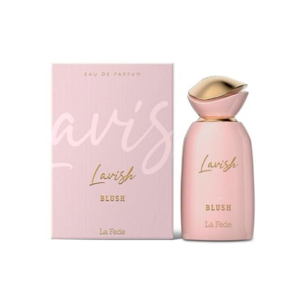 Perfumes Khadlaj Khadlaj La Fede Lavish Blush Eau De Parfum Spray For Women 3.4 Ounce