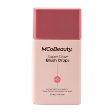 MCoBeauty Super Glow Blush Drops Peach Pink Luminous Flush til str?lende kinder Vegansk Cruelty Free Cosmetics