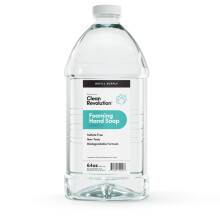 Clean Revolution skummende h?nds?bebeholder Klar til brug Formel Spring Air Duft 64 Fl Oz (pakke med 1)