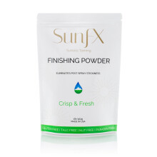 SunFX Post Spray Tan Translucent Finishing Powder | Mastek zdarma | Tuidlo na opalovn bez slunce | Trpyt se | Crisp & Fresh - 1 lb