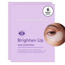 The Good Patch Brighten Up Hydrogel Under Eye Patches for Dark Circles and Puffy Eyes Made with Niacinamide Vitamin K Pine Leaf Extract Clini