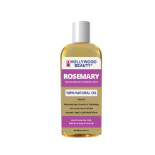 Hollywood Beauty Rosemary Oil for Hair Scalp & Skin 8 fl oz - Encourages Hair Growth Helps Improve Scalp Circulation