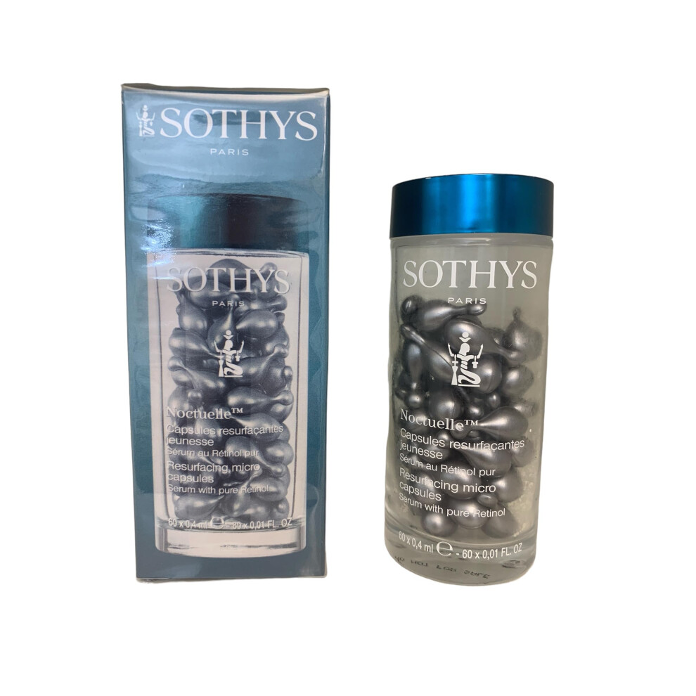 Sothys Resurfacing Micro Capsules - Retinol Face Serum For Acne Wrinkle And Anti-Aging Treatment