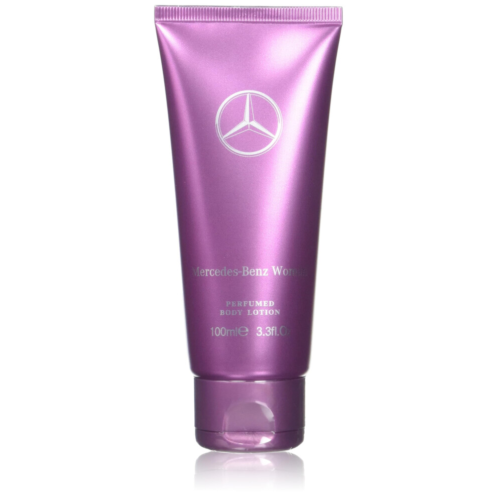 Mercedes-Benz Woman - Scented Body Lotion for Women - Jasmine  Musk Fragrances - Vanilla Lotion for Women - Moisturizing Body Lotion Perfume - 3.3 oz
