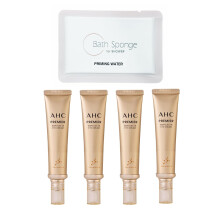 Głęboko nawilżający i rozjaśniający koreański krem pod oczy dla AHC PREMIER AMPOULE IN EYE CREAM Sezon 11 (1,35 uncji x 4 szt.)