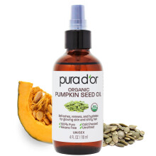 Pura D'or, Bio-Kürbiskernöl, 4 fl oz (118 ml)