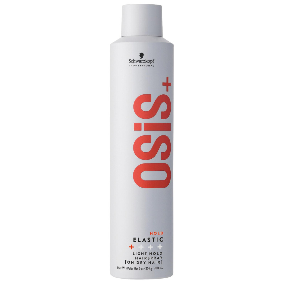 Osis+ Light Elastic Hold Hairspray 9Oz - | Heat Protection And Shine | All Hair Types