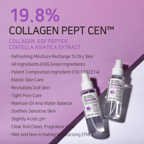APLB, Collageen EGF Peptide Mist Essence, 3,55 fl oz (105 ml) 2