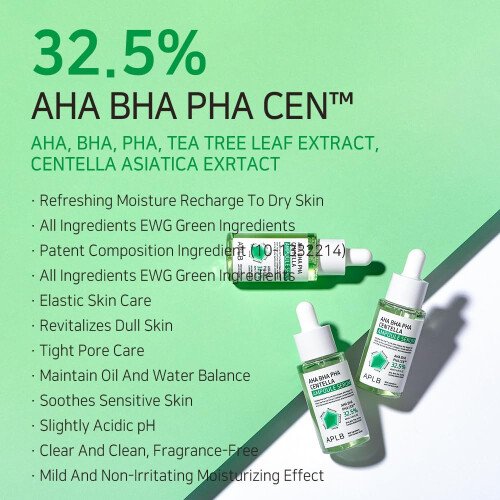 APLB, Ampolla di Siero Centella AHA BHA PHA, 1,35 fl oz (40 ml) 2