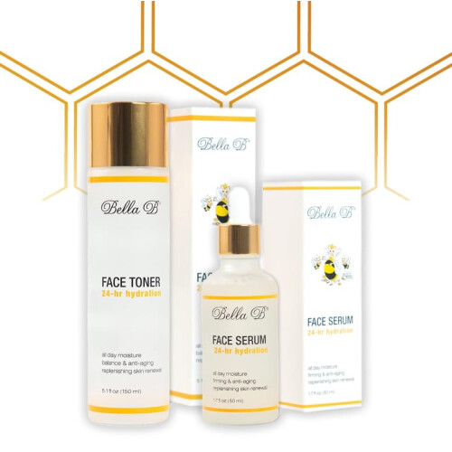 Bella B Bundle - Face Toner 5,1 oz og Face Serum 1,7 oz