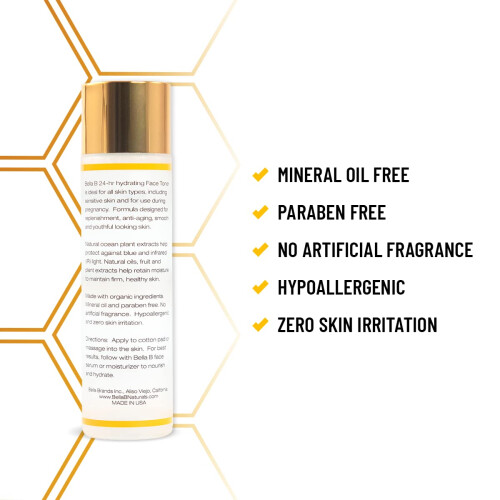 Bella B Bundle - Face Toner 5,1 oz og Face Serum 1,7 oz 2