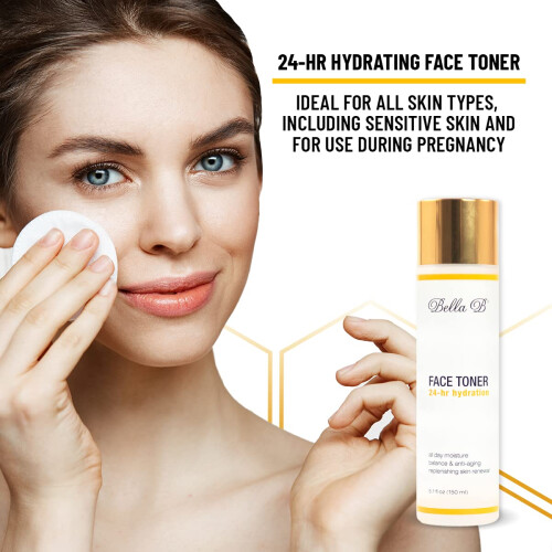 Bella B Bundle - Face Toner 5,1 oz og Face Serum 1,7 oz 1