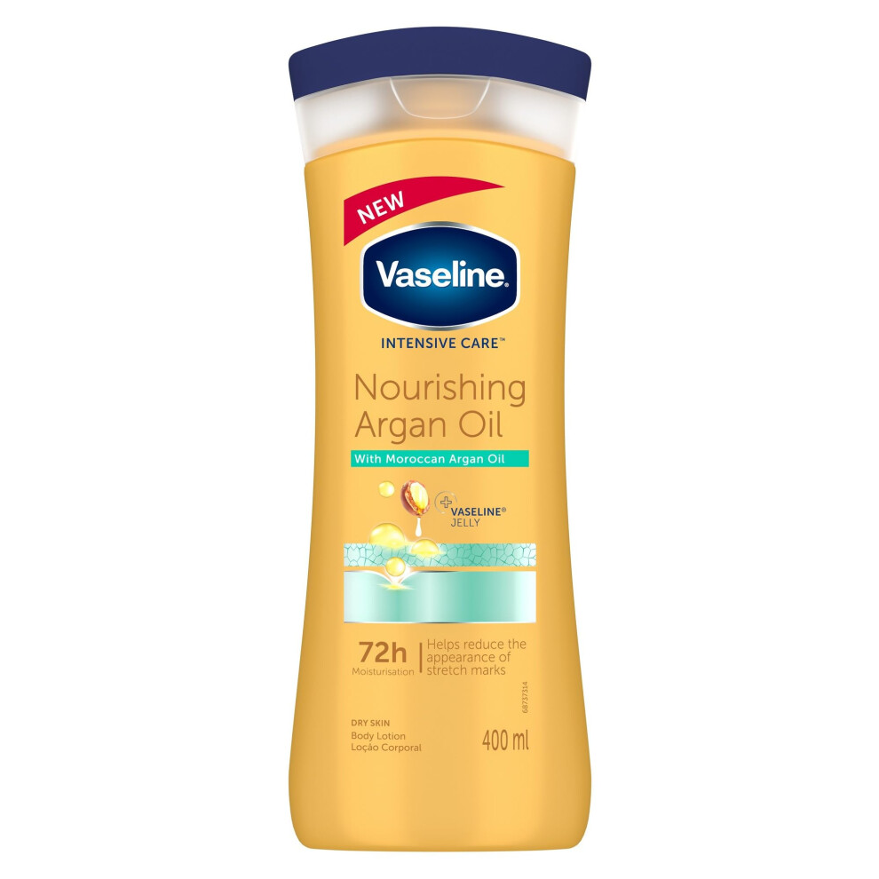 Vaseline Intensive Care Nourishing Argan Oil Lotion  72h Protection  400ml