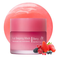 Schlafende Lippenmaske, nährende & hydratisierende Maske mit Vitamin C, Lippenpflege