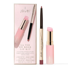 Jouer La Vie En Rose Lip Kit Matita Labbra e Balsamo Labbra Regolatore di pH Balsamo Labbra e Matita Labbra Colorati Cambianti Kit Labbra Idratan