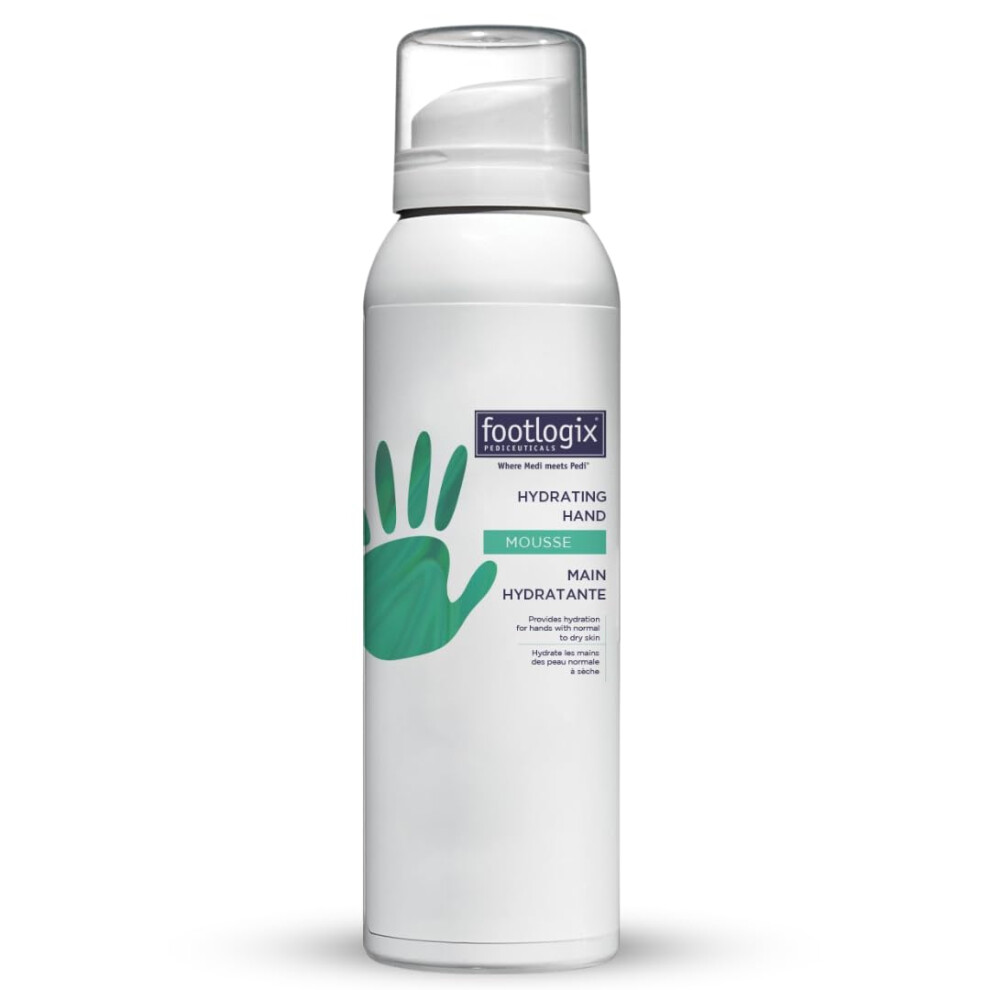 footlogix Hydrating Hand Mousse with Dermal Infusion Technology | Deep Hydration for Dry Hands | Urea-Enriched Formula | Fast-Absorbing | 4.23 ozl/119-image-OPC-PGMCYQ6-NEW