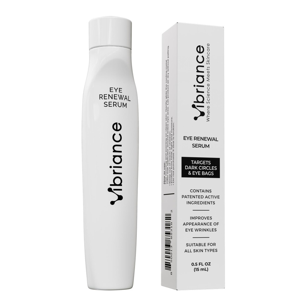 Ivost Dark Vibriance Eye Renewal Serum - Circles And Puffiness Treatment - Caffeine Formula For Reducing Bags