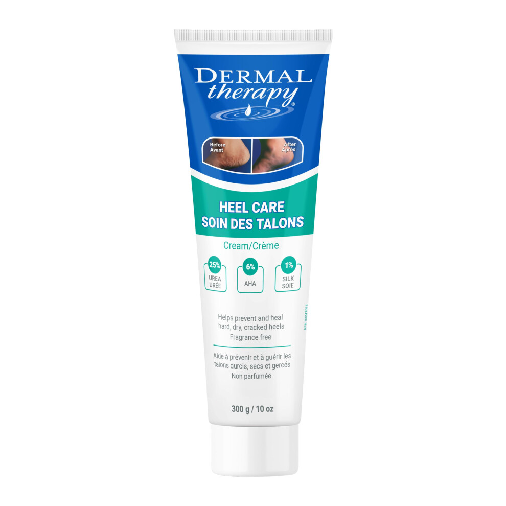 Dermal Terapi Cream Dermal Therapy - Heel Care Foot For Dry Cracked Heels Intense Foot Moisturizer With Urea And Aha Foot Lotion With Non-Greasy Formula 3