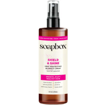 Soapbox varmebeskyttelsesmiddel spray 8oz-styrkelse af h?rpleje 3-i-1 varmebeskyttelse Skinne ?get anti krus