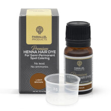 Parallel Products Spot Color Henna Kit ? Henna-Haarfarbe ? 3 Gramm ? T?nung fur professionelles Spot-Coloring ? Mit Mischschale ? Deckt graues Ha