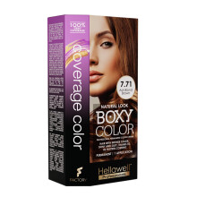 BOXY COLOR Colorationsset, professioneller, permanenter Haarfarbstoff mit pflanzlichem Protein, um Haar mit intensiver Farbe, glänzend und seidig zu
