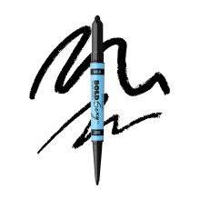 Black Radiance Bold & Sexy Gel Eyeliner Waterproof Dual-Ended Retractable Buildable & Blendable Smudge-Proof Smooth Matte Finish Cruelty-Free & Veg