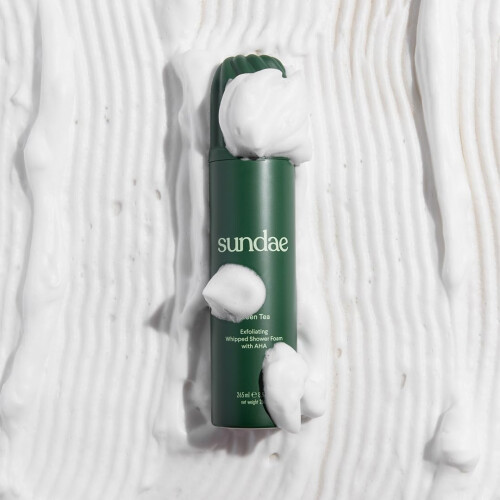 sundae Espuma de Ducha Exfoliante de Té Verde 8.9 fl oz, 265ml 1