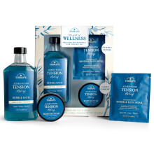 Village Naturals Therapy 3-delad Spnning Avkopplande Wellness Spa Presentset Cedar Citrus Doft