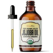 BodyJ4You Organic Jojoba Oil - Moisturise Hair Soothe Skin Protect Restore Healthy Glow - USDA 100% Pure Natural Unrefined Conditioner Wax - Unis